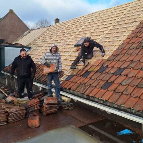 Dakrenovatie project