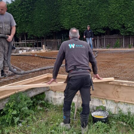 Aanbouw stortwerk door HW Bouw Over ons