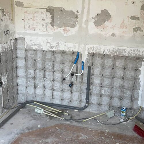 Leidingwerk en elektra Renovatie project Vlaardingen